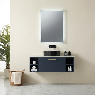 500x700mm Noah LED Edge Touch Mirror with Demister