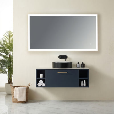 1200x600mm Noah LED Edge Touch Mirror with Demister