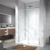Gulietta Accent Chrome Sliding Shower Door - an Overview
