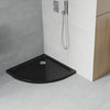 Gulietta Slim Black Gloss Quadrant Shower Tray