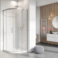 IDEA PDD Offset Quadrant Shower Enclosure in Bathroom