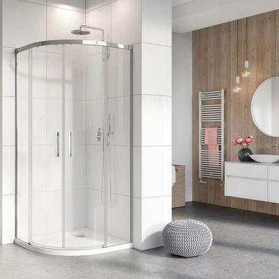 IDEA PDD Offset Quadrant Shower Enclosure in Bathroom