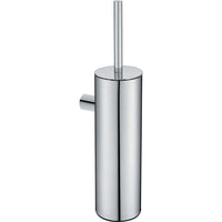 Round Toilet brush wall-mounted chrome