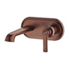 Omnires Armance Wall Mounted Basin Tap antique copper