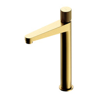 Omnires Contour Tall Basin Tap brushed Gold