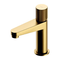 Omnires Contour Basin Tap Brushed Gold