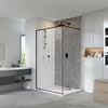 Modo 8mm Walk-In Screen Black Frame with Black Profiles
