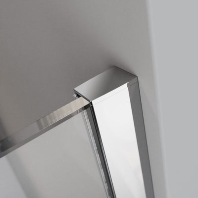 Modo 8mm Walk-In Screen Tinted Glass with Chrome Profiles - 800mm 8mm - Radaway