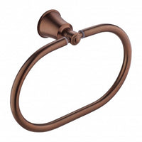 Omnires Art Line Towel Ring Antique Copper
