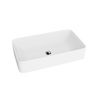 Pasana Countertop Washbasin 605x340x110mm - White Matt