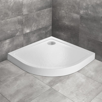 Doros A Compact Shower Tray - Stone White
