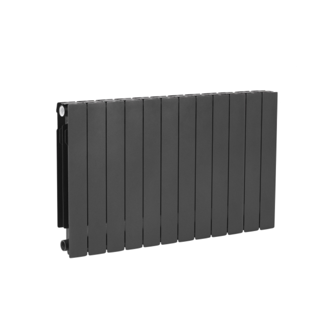 Graphite Aluminum Radiator 500mm – Bathroom Store Ireland