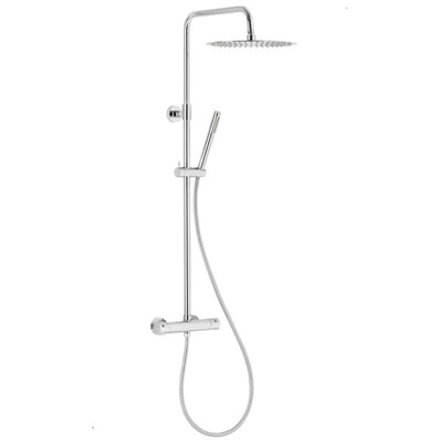 KFA Thermostatic Exposed Bar Shower Set - Chrome