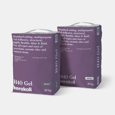 Kerakoll H40 Gel multipurpose gel tile adhesive 20kg bag