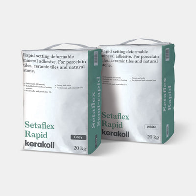 Kerakoll Setaflex Rapid flexible tile adhesive 20kg bag