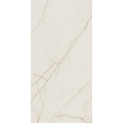 Limaro White Decor Structure Matt 120x60cm porcelain tile