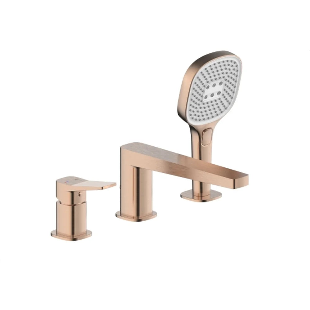 Malaga 3-Hole Deck Mounted Bath Mixer