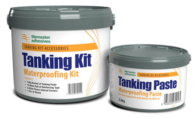 Tilemaster Tanking Kit 3.5kg tub – shower and wet room waterproofing kit