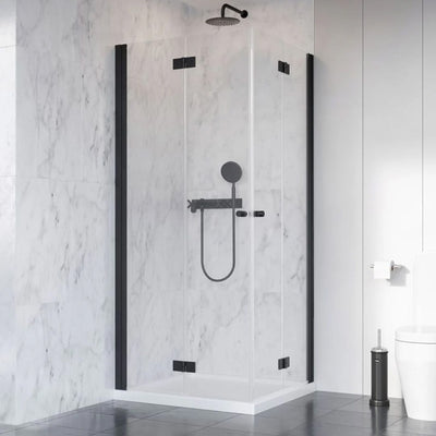 NES KDD B Bi-Fold Shower Enclosure Black