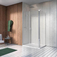 Radaway NES KDS I - Premium Shower Enclosure 6mm -  Chrome - 1000mm 700mm - Radaway