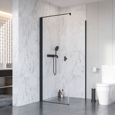 Radaway NES KDJ I Premium Shower Enclosure 6mm - Black