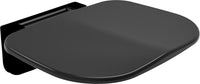 Vital Flat Wall-mounted seat foldable black