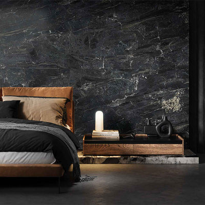 North Cathedral Black Semi-Polished 120x60cm - room arrangement