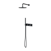 Omnires Contour Concealed Shower Set - Anthracite