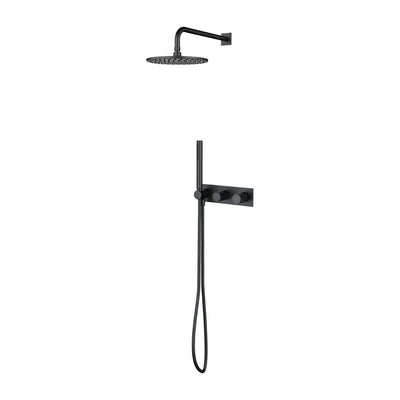 Omnires Contour Concealed Shower Set - Anthracite