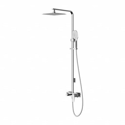 Omnires Parma Exposed Shower Set - Chrome