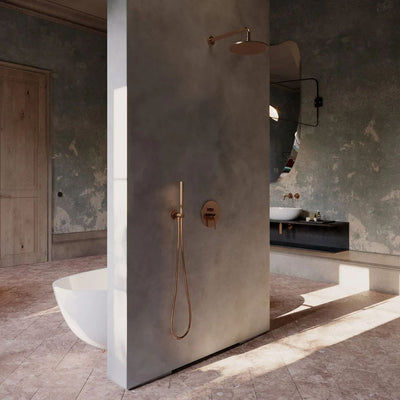 Omnires Y Concealed Shower Set Installed