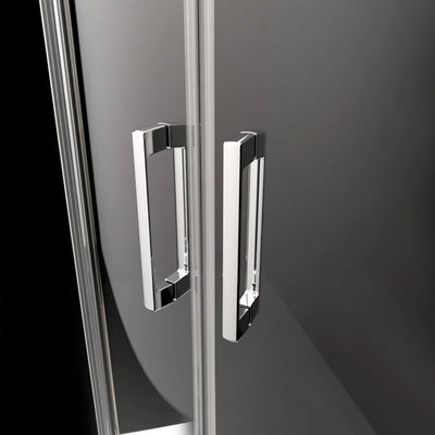 Premium Pro PDD Quadrant Shower Enclosure Chrome - Handles