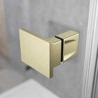 Radaway Essenza Pro KDJ Shower Enclosure Brushed Gold - Door Handle
