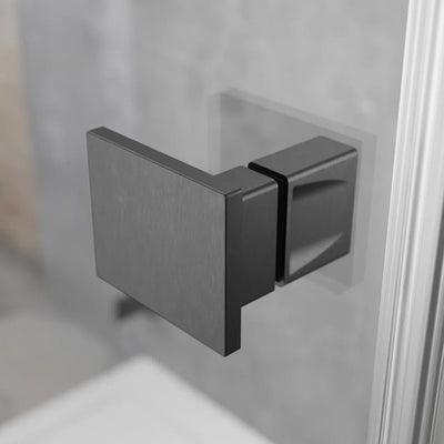 Radaway Essenza Pro PDD Shower Enclosure Brushed Gunmetal - Door Handle