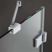 Radaway Euphoria PDD Premium Quadrant Shower Enclosure Chrome - Brass Stabilizers