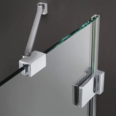 Radaway Euphoria PDD Premium Quadrant Shower Enclosure Chrome - Brass Stabilizers