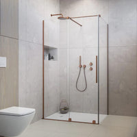 Radaway Furo KDJ Premium Shower Enclosure Brushed Copper