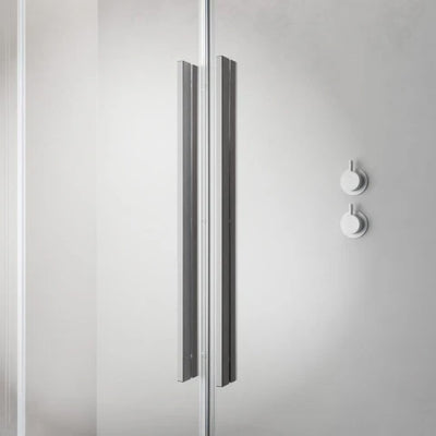 Radaway Furo KDJ Premium Shower Enclosure Brushed Nickel - Door Handle