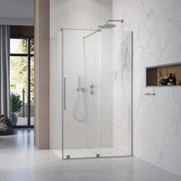 Radaway Furo KDJ Premium Shower Enclosure Brushed Nickel