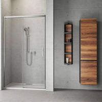 Radaway Idea DWJ Premium Shower Door Chrome in Bathroom