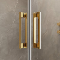 Radaway Idea KDD Premium Shower Enclosure Gold - Elegant Handles