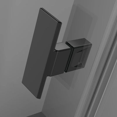 Radaway NES KDJ II Premium Shower Enclosure 6mm Black - Door Handle