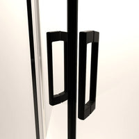 Radaway Premium Pro KDJ Shower Enclosure - Black Handles