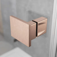 Radaway Essenza Pro KDJ Shower Enclosure - Brushed Copper - Door Handle