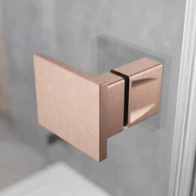Radaway Essenza Pro KDJ Shower Enclosure - Brushed Copper - Door Handle