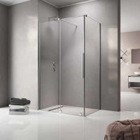 Radaway Furo KDJ Premium Shower Enclosure - Chrome in Bathroom