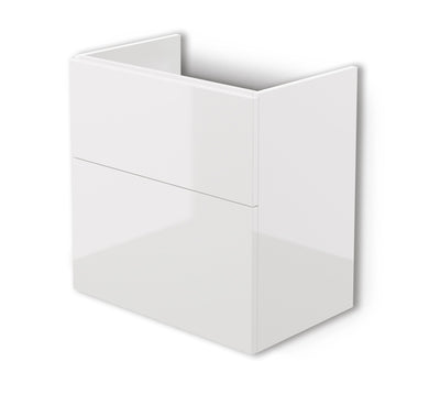 Prizma Slim White Vanity Unit 600mm
