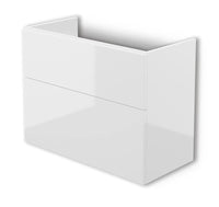 Prizma Slim White Vanity Unit 800mm