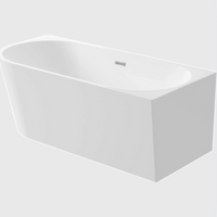 Silia Acrylic bathtub corner/free-standing Left/Right - 1500 Left - Deante