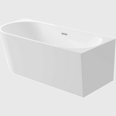 Silia Acrylic bathtub corner/free-standing Left/Right - 1500 Left - Deante
